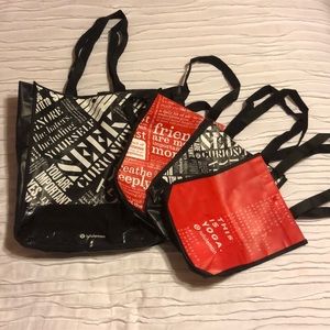 4 Lululemon Reusable Bags